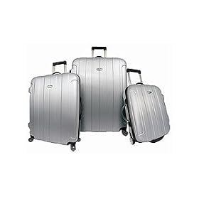 Travelers Choice Rome 3pc Hard Shell Collection