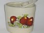 4.25" Butter Bowl with Apple