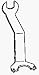 Tools & Hardware : RAINBIRD NATIONAL SLS #SWBL Sprinkler Head Wrench