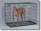 Dog Crate - Black 2 Door/Small