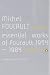 Aesthetics, Method, and Epistemology: Essential Works of Michel Foucault 1954-1984 v. 2 (Essential works of Foucault, 1954-1984)