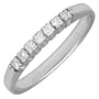 Forzieri 18K White Gold Diamond Band
