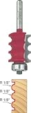 Freud 80-552 7/8-Inch Radius Triple Beading Router Bit with 1/4-Inch Shank