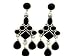 Sterling Silver Cherry Color Amber Earrings