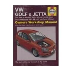 VW Golf and Jetta Petrol and Diesel Service and Repair Manual: 2004 to 2007 (Haynes Service and Repair Manuals)