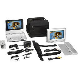 Childrens Toyshop  Electronics : Twin 7" LCD In Car DVD Player