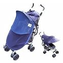 Protect-a-Bub Deluxe Single Stroller/ Jogger Sunshade Attachment Navy