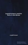 Leopold Komperts sämtliche Werke in zehn Bänden (German Edition)