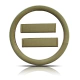 Steering Wheel Cover with Seatbelt Shoulder Pads Beige