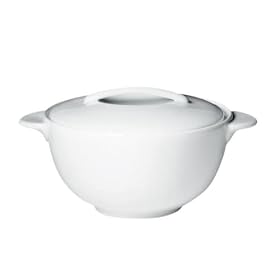 Denby White by Denby Round Covered Vegetable Dish 3l