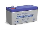 Power-Sonic Genuine PS-1212 12V 1.4 Ah Rechargeable SLA Battery