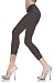 How To Measure Bra Sizes : Footless Capri Tights 3 Colors Red Black or Brown