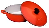 Le Creuset 2-3/4-Quart Soup Pot, Red