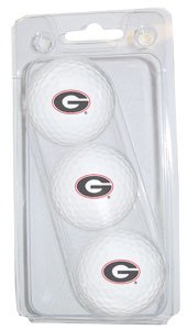Georgia Bulldogs Of) Ncaa 15 Golf Ball Pack