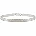 Made In Italy Sterling Silver Greek Key Design Bracelet