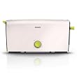 PHILIPS - HD2611/11 - Grille-Pain Blanc/Anis, fonctions d�cong�lation et rechauffe, extra lift, 1200W