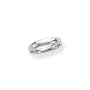 14k White Gold 4mm Comfort Fit Men's Wedding Band