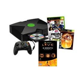 XBOX Console with XBOX Live Starter Kit and 2 FREE Games!