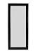 Baxton Furniture Studios Leather Framed Floor Mirror