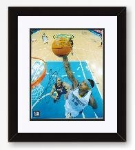 Carmelo Anthony Autographed/Hand Signed Denver Nuggets 8x10 Photo - Custom Framed