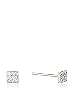 PARIS VENDOME Pendientes Puces carré distinction