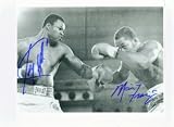 LARRY HOLMES MARVIS FRAZIER AUTOGRAPHED 8X10 BOXING PHOTO (BOXING)