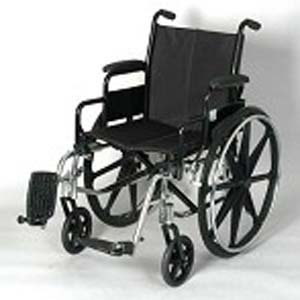 18“ Lightweight Wheelchair With Swingaway Footrests