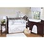 JoJo Designs 9-Piece Baby Crib Bedding Set - White Eyelet