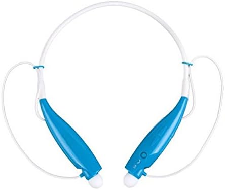Bluetooth Headset,ZENZITO Wireless Bluetooth Headset Stereo Neckband Headphones Sweatproof Running Gym Exercise Stereo Earphones(Blue)