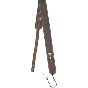 Martin Marquis Brown Leather Guitar Strap