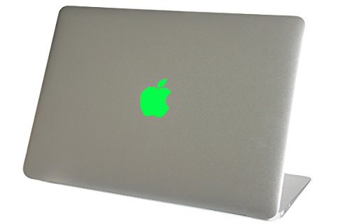 NEON Fluorescent Green Logo Color Changer for MacBook 13
