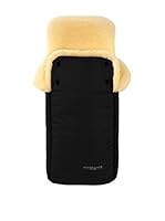 Hofbrucker seit 1948 Saco portabebés (piel de cordero) Luxus (Negro)