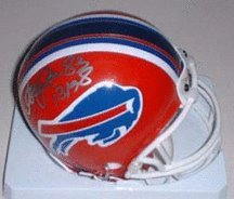 Andre Reed Autographed Buffalo Bills Riddell Mini Helmet