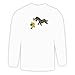 Long Sleeve T-shirt with donkey, duck, barnyard, animal, farm, shouting