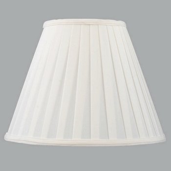 white silk lamp shades