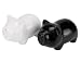 PT Salt & Pepper Set Pig Ceramic Black & White