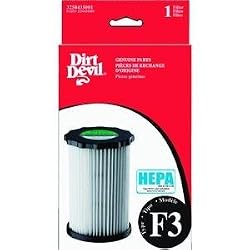 Genuine Dirt Devil F3 HEPA Dirt Cup Filter - For Breeze and Jaguar