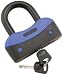 Tools & Hardware : LOCK DISC USHAPE BLUE/BLACK BULLY - Bully Locks -