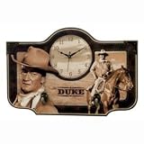 John Wayne The Duke Wooden Wall Clock