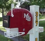 Mississippi State Bulldogs Helmet Style Mailbox