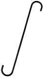 American Tack #24050 2CT 12 Black Extend Hook