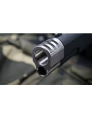 Sports: 1911 Compensator Silver PUNISHER STAINLESS STEEL .45 ACP - valkyrie dynamics