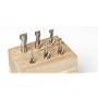End Mill Set, 6 Piece 2 Flute
