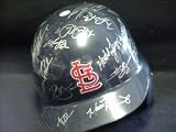 Cardinals, St. Louis (2004) Autographed/Hand Signed Full Size Authentic Helmet by the 2004 St. Louis