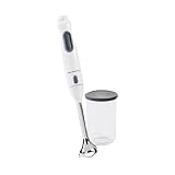 KitchenAid KHB100WH Immersion Hand Blender, White