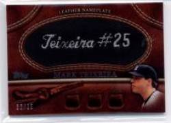 2011 Topps 60 Relics #MT Mark Teixeira - New York Yankees (Piece of Authentic Jersey ) (Baseball Cards)