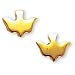 14K Gold Filled Dove Pierced Earrings - Small