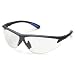 Bifocal Safety Glasses in Polycarbonate Clear Lens +1.5 Diopter