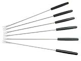 Fackelmann 6 Fonduegabeln rostfrei 25cm