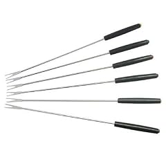 Fackelmann 6 Fonduegabeln rostfrei 25cm